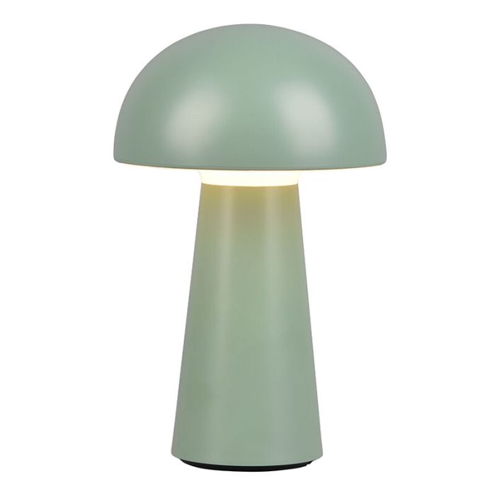 Grüne Außen Tischleuchte Modern, Rachelle, 2W, 3000K LED, IP44, 3-stufig dimmbar
