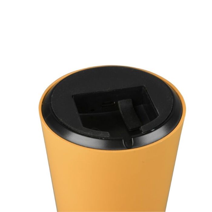 Gelbe Außen Tischleuchte Modern, Rachelle, 2W, 3000K LED, IP44, 3-stufig dimmbar