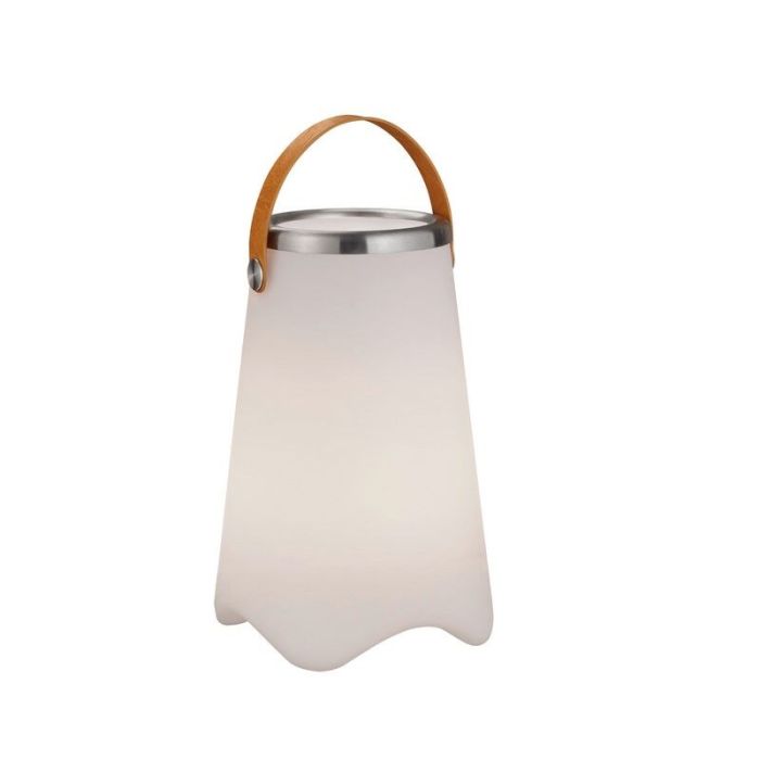 Weiße Außen Tischleuchte Modern, Sedex, 2W, RGBW LED, IP44, mit Fernbedienung