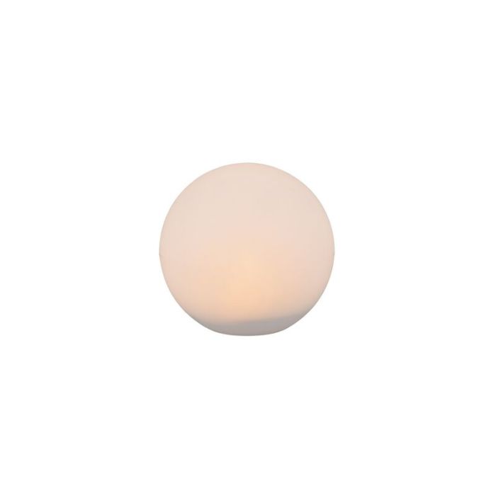 Weiße Solar Außenstrahler Modern, Yavuz, 0,5W, RGBW LED, IP67, mit Fernbedienung