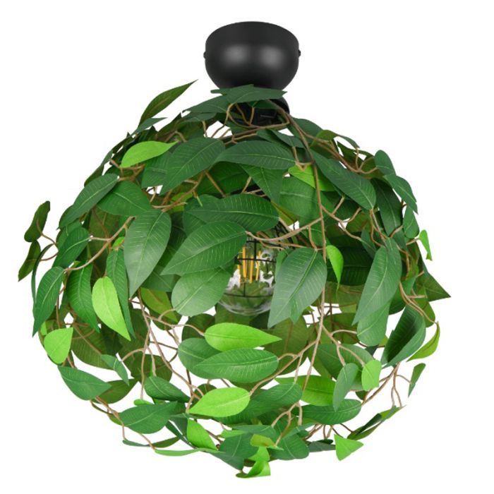 Grüne Deckenlampe Design, Urwa