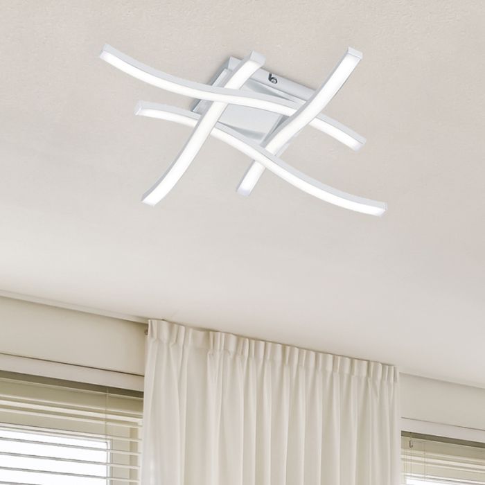 Weiße Deckenlampe Modern, Go, 5W, 4000K LED