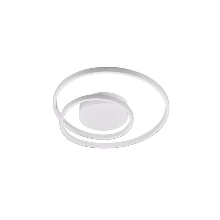 Weiße Deckenlampe Modern, Sassandra, 22W, 3000K LED, 3-stufig dimmbar