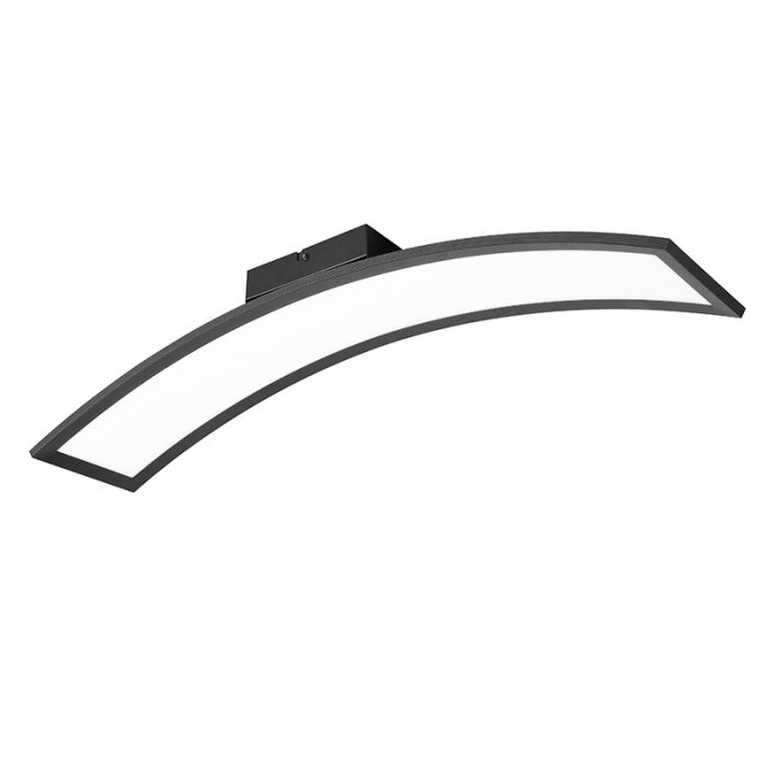 Schwarze Deckenlampe Modern, Ruurd, 23W, 3000K LED