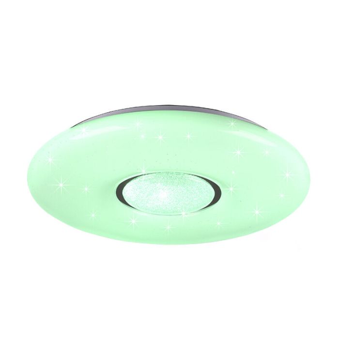 Weiße Deckenlampe Modern, Filipe, 20W, RGBW LED