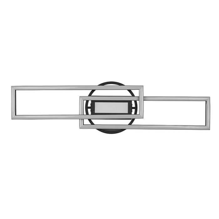 Schwarze Deckenlampe Modern, Jadon, 30W, warm- bis kaltweiß einstellbare LED