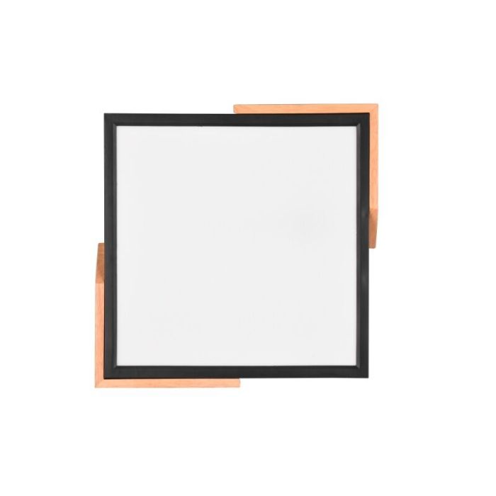 Schwarze Deckenlampe Modern, Selinde, 20W, 3000K LED, 3-stufig dimmbar
