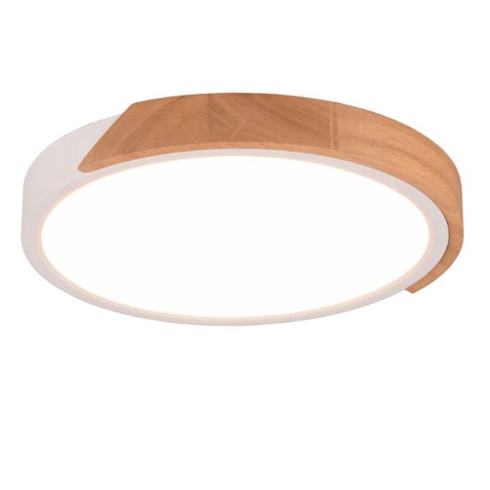 Weiße Deckenlampe Modern, Nevil, 20W, 3000K LED, 3-stufig dimmbar