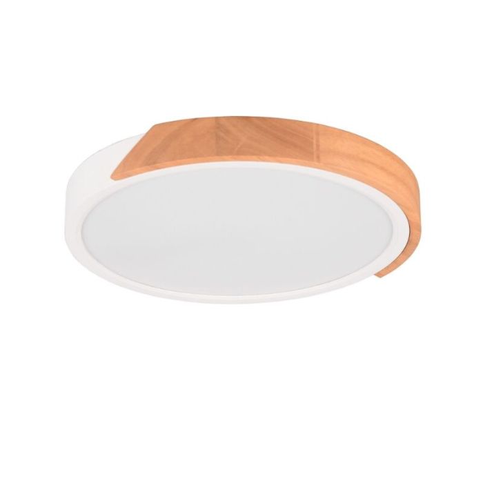 Weiße Deckenlampe Modern, Nevil, 20W, 3000K LED, 3-stufig dimmbar