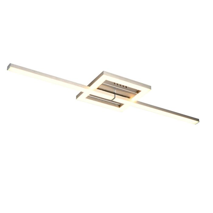 Nickel Deckenleuchte Design, Mahad, 17W, 3000K LED