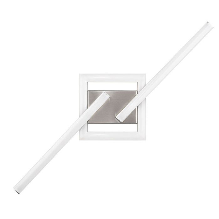 Nickel Deckenleuchte Design, Mahad, 17W, 3000K LED