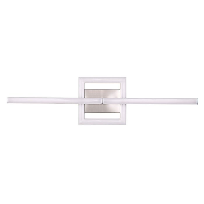 Nickel Deckenleuchte Design, Mahad, 17W, 3000K LED