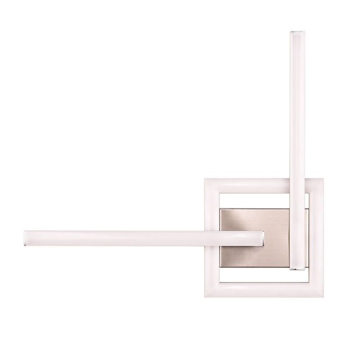 Nickel Deckenleuchte Design, Mahad, 17W, 3000K LED