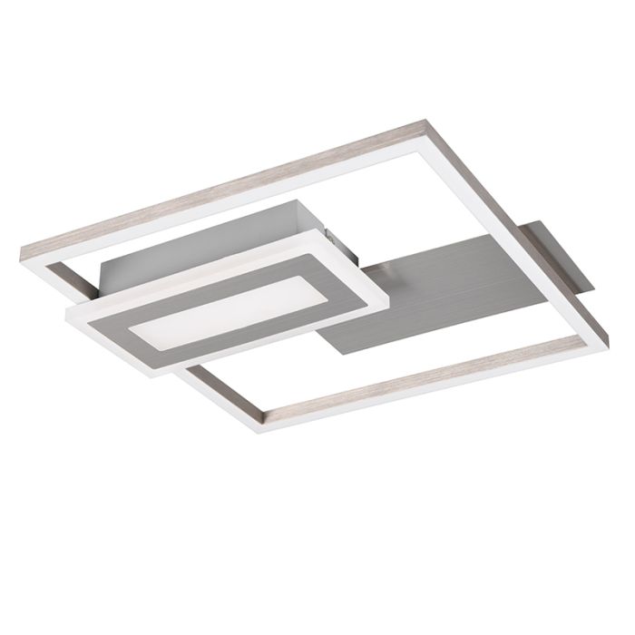 Nickel Deckenlampe Design, Shun, 22W, 3000K LED