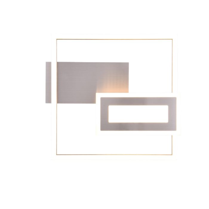 Nickel Deckenlampe Design, Shun, 22W, 3000K LED