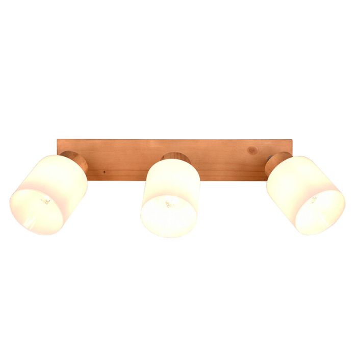 Holz Deckenstrahler Braun, Myron