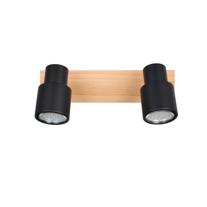 Schwarze Deckenstrahler Modern, Rajeev