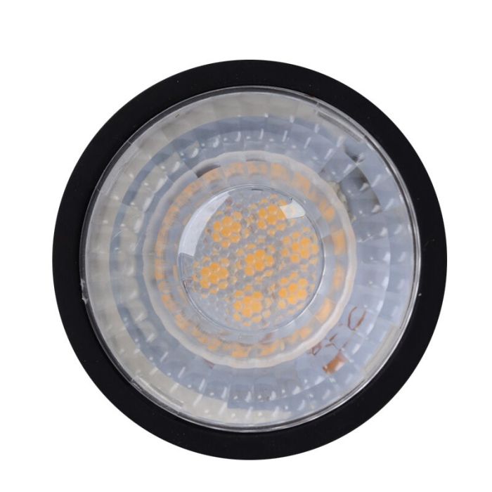 20er Pack dimmbare Schwarze GU10 LED Spot Antonie, 5 Watt, 2700K (Warmweiß)