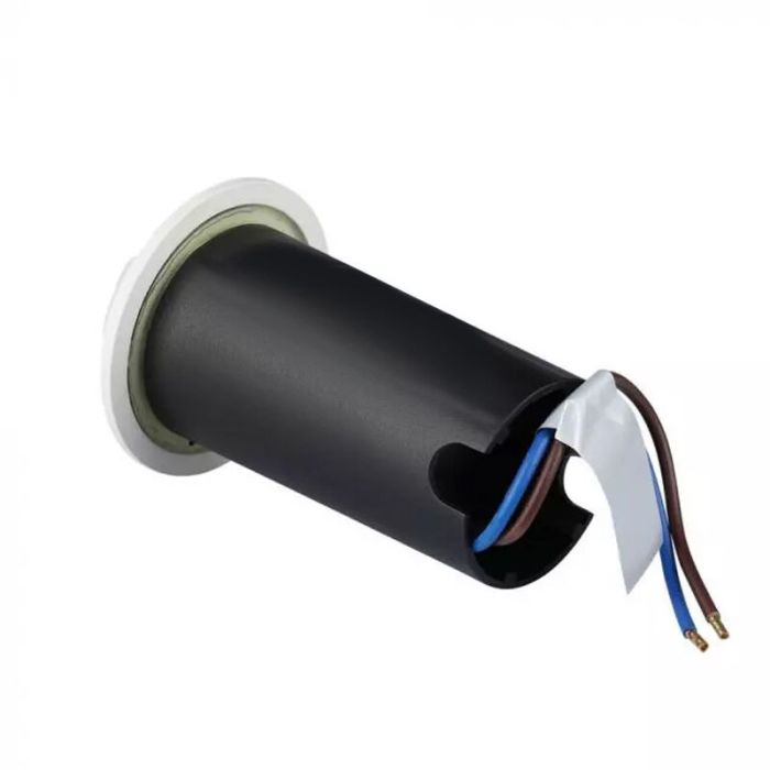 Moderne Bodeneinbaustrahler außen Weiß, Marcus, 1W, 3000K LED, IP67