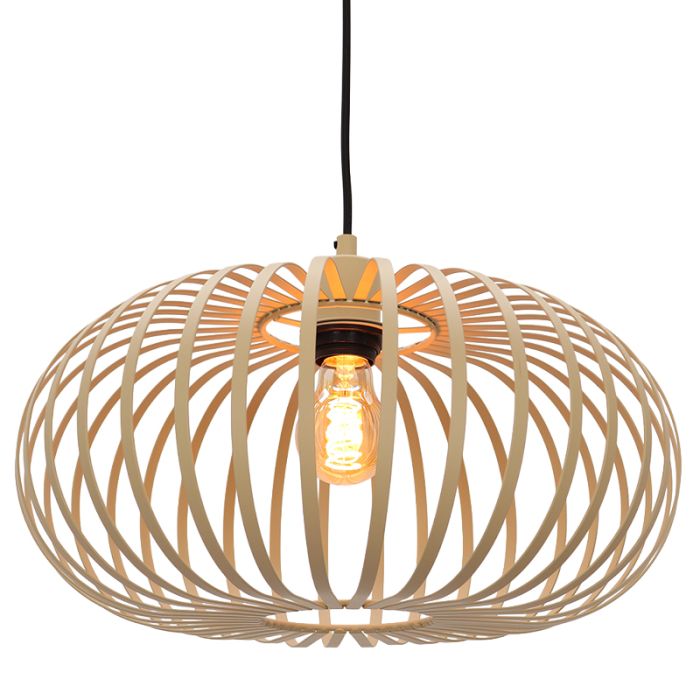 Industrielle Pendelleuchte Beige, Lieve