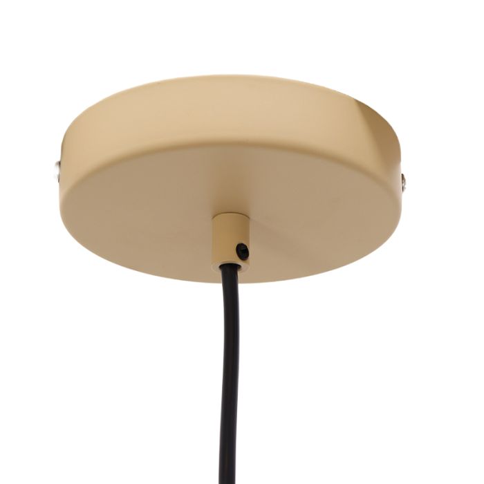 Industrielle Pendelleuchte Beige, Lieve