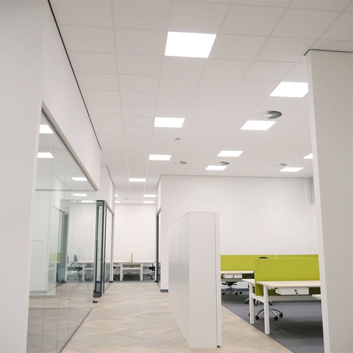 Bisolux LED Panel 62x62 - 38W - 3000K - UGR<19 - Side-lit