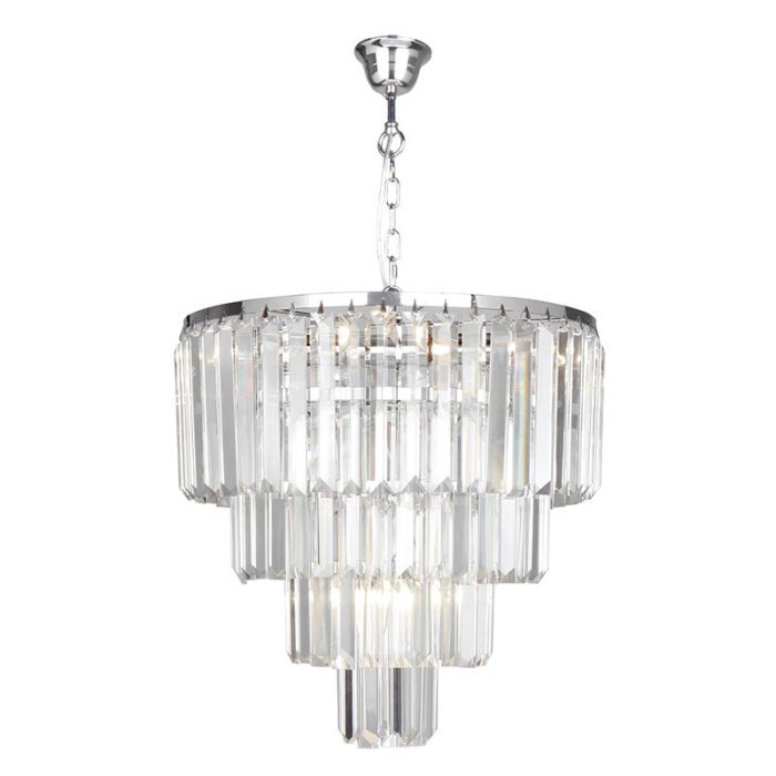 Design Pendelleuchte Chrom, Kajol