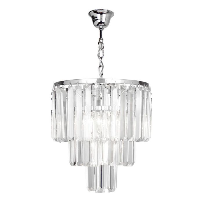 Design Pendelleuchte Chrom, Kajol