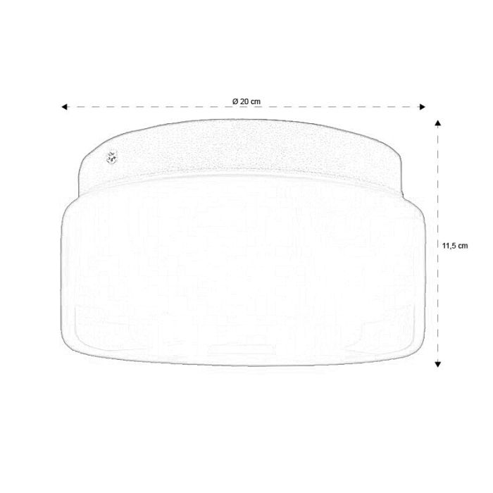 Moderne Deckenleuchte Tren, weiß, Metall - Lampengigant.de