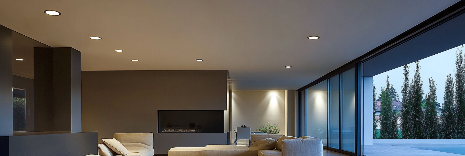 Innovative beleuchtung mit led aufbauspots